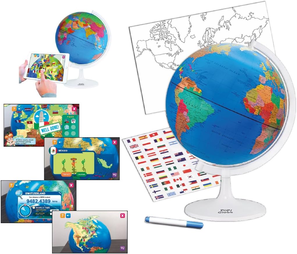 Cefa Toys Terráqueo Globo, Multicolor (21836)