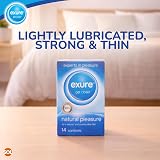 SOL Exure 14pk Ultra Thin Natural Condoms - Extra Feel & Lubricated view 4