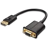 Cable Matters Gold Plated Displayport To VGA Male To Female Cable Adapter