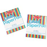 Melissa &amp; Doug Easel Pad (17 x 20 inches) - 50 Sheets, 2-Pack