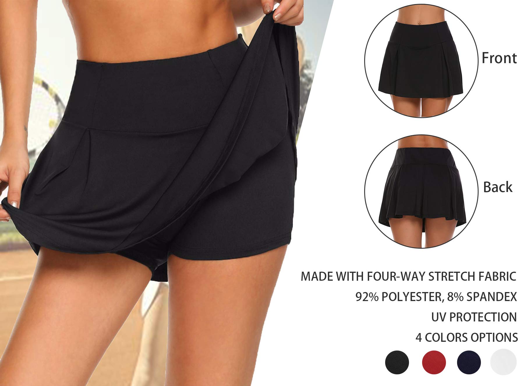 activewear tennis skirt