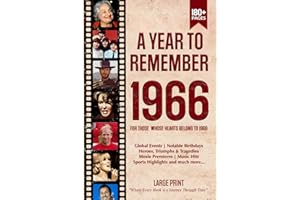 A Year To Remember 1966 History Book: A Nostalgic Tribute for the Radio Babies with Heartfelt Memories of 1966 – An Ideal Gift for Birthdays, Anniversaries, and Special Occasions