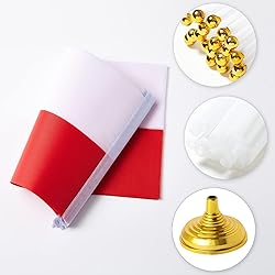 ZXvZYT Poland Flag Polish Desk Flag Small Mini