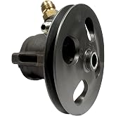Allstar Performance ALL48250 Steel Power Steering Pump with Pulley