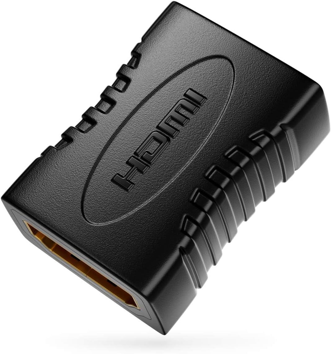 deleyCON 2x HDMI Adapter Coupler Connector - 2x Standard HDMI Connector Type A - 4K Ultra HD UHD 3D Full HD 1080p HDR ARC Highspeed with Ethernet - Image 5