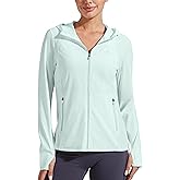 Pioneer Camp Women's UPF 50+ UV Sun Protection Jacket Hooded SPF Cooling Sun Shirt Lightweight Hiking Fishing Summer Clothing