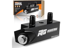 ROGIERRA Thermal Bypass Valve for 6L80 Transmission, Fit for 2014-2018 Chevy Silverado/GMC Sierra 1500/Tahoe/Escalade/Yukon 4.3L/5.3L/6.2L, Replaces OE# 125068000