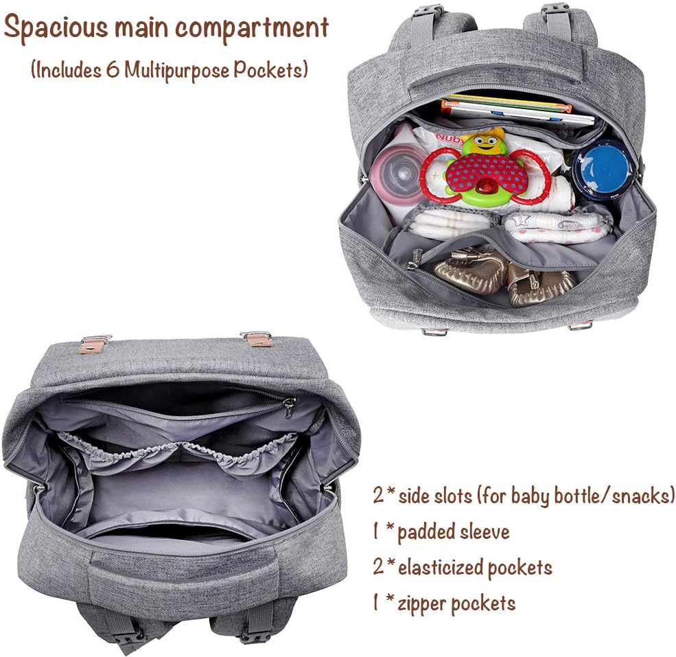 ruvalino changing backpack