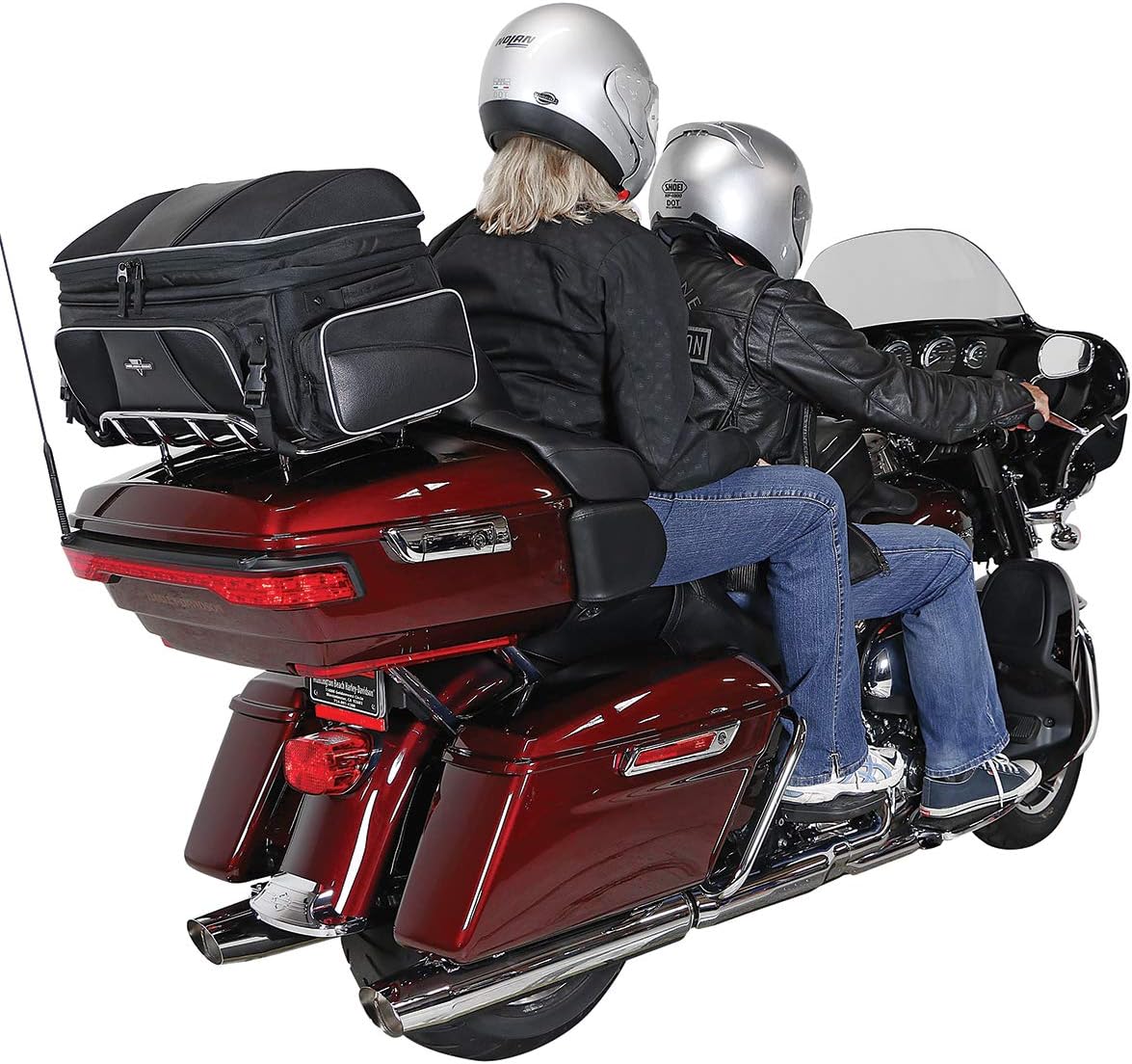 Nelson Rigg NR-300 Route 1 Traveler Tour Trunk Bag, Black Harley Davidson Ultra, Indian Roadmaster, Honda Gold Wing: Automotive
