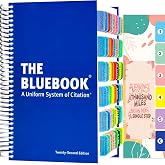 Index Tabs for The Bluebook: A Uniform System of Citation 22nd Edition. Color-Coded and Laminated The Bluebook Tabs,with Page Markers and Alignment Guide &amp; Bookmark(Book not Included)