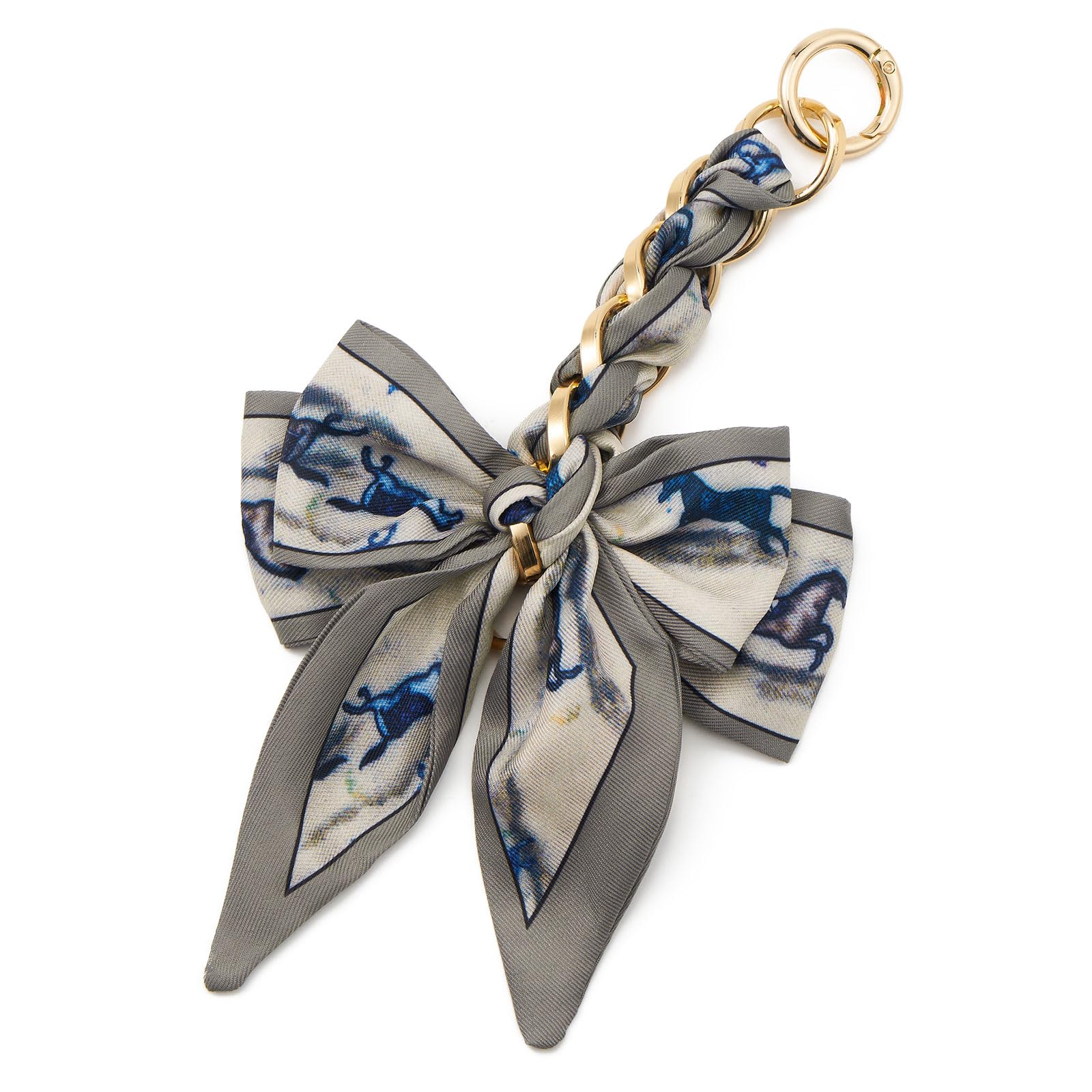 QIUTIMIY Bag Extender Chain for Purse Crossbody Bag Charms Women Handbag Decoration Accessories,Grey