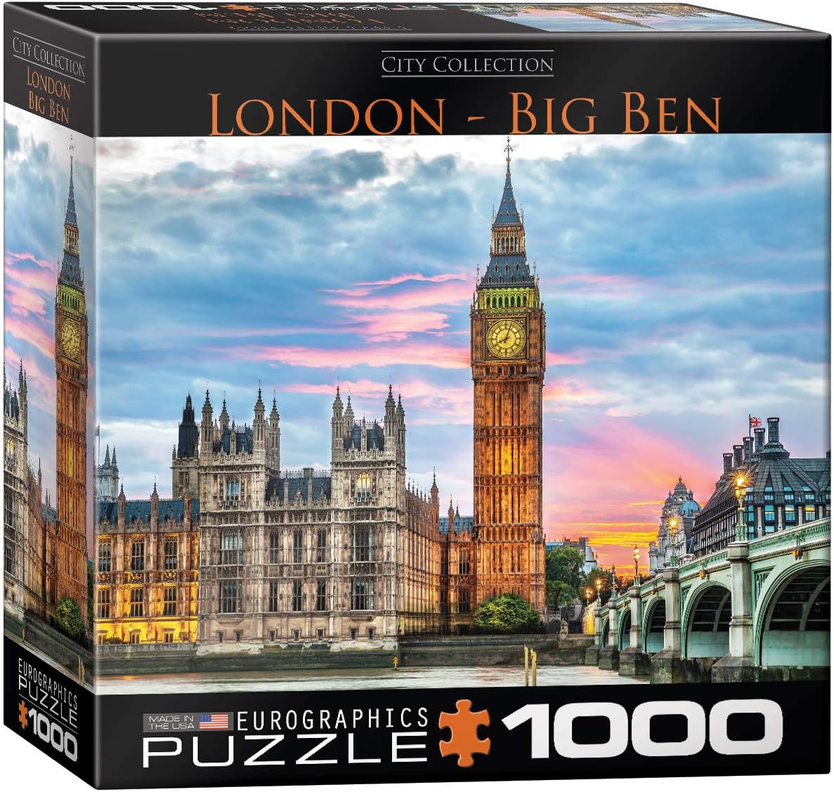 EuroGraphics City Collection London Puzzle (1000 Pieces), Jigsaw