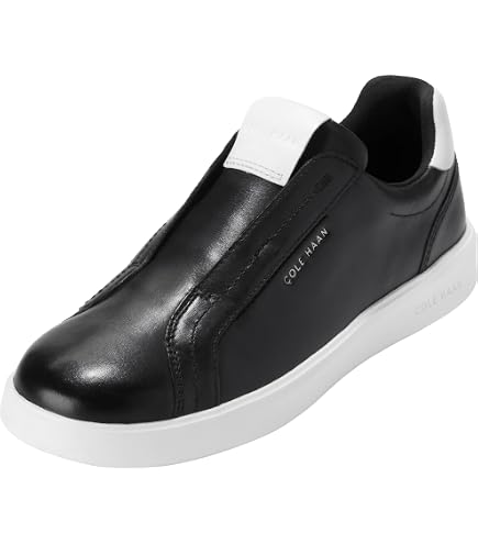 Amazon.com | Cole Haan Womens Grand Crosscourt II Black Leather