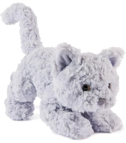 Chat Positif Au Crochet Fait Main – 8x7 Cm, Avec Carte Inspirante, Cadeau Mignon