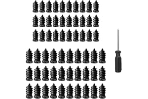 60 pcs tire Repair Rubber Nail kit,tire Plugs Screw Type,tirefix Rubber Nail kit,Screw in Tires Repair Plugs,Screws Tight Plu