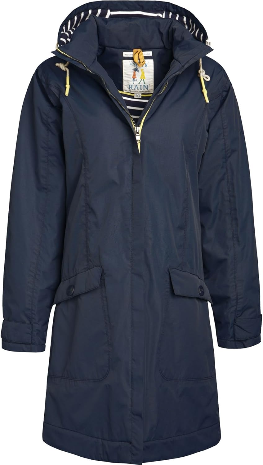 Seasalt Women's Northstar Coat Squid Ink Amazon.co.uk Clothing