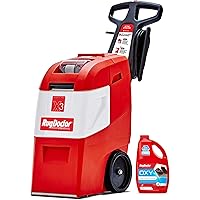 Rug Doctor X3 Commercial Carpet Cleaner – Large Red Oxy Pro Pack, Exclusive Vibrating Brush Spray Scrub and Extract Embedded 
