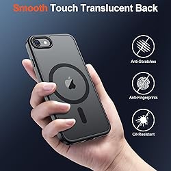 SUPFINE Magnetic for iPhone SE Case 2022 (3rd)/2020