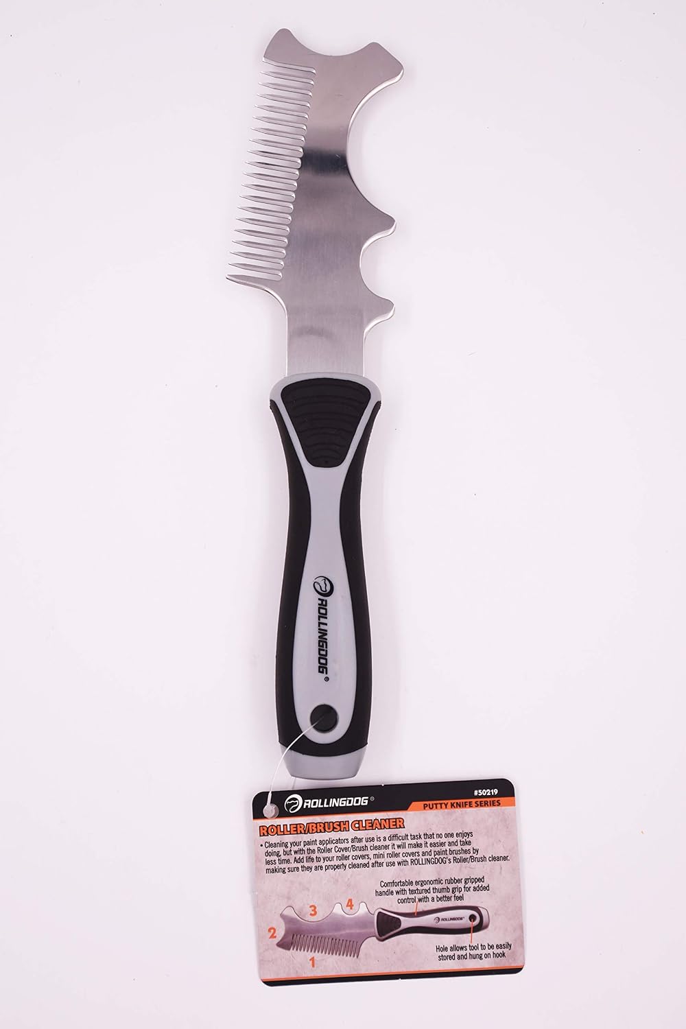 ROLLINGDOG 4 in 1 Paint Brush Comb