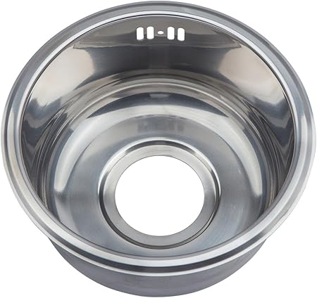 Grand Taps Polished Superior Steel In Compact Size Kitchen Sink