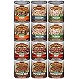 Keystone Variety Pack Canned Meat 28oz Case All Natural 3 Canned Beef | 2 Chicken | 2 Turkey | 2 Pork | 3 Ground Beef Fully Cooked Ready to Eat Emergency Survival Meal For Camping & Hiking Pack of 12