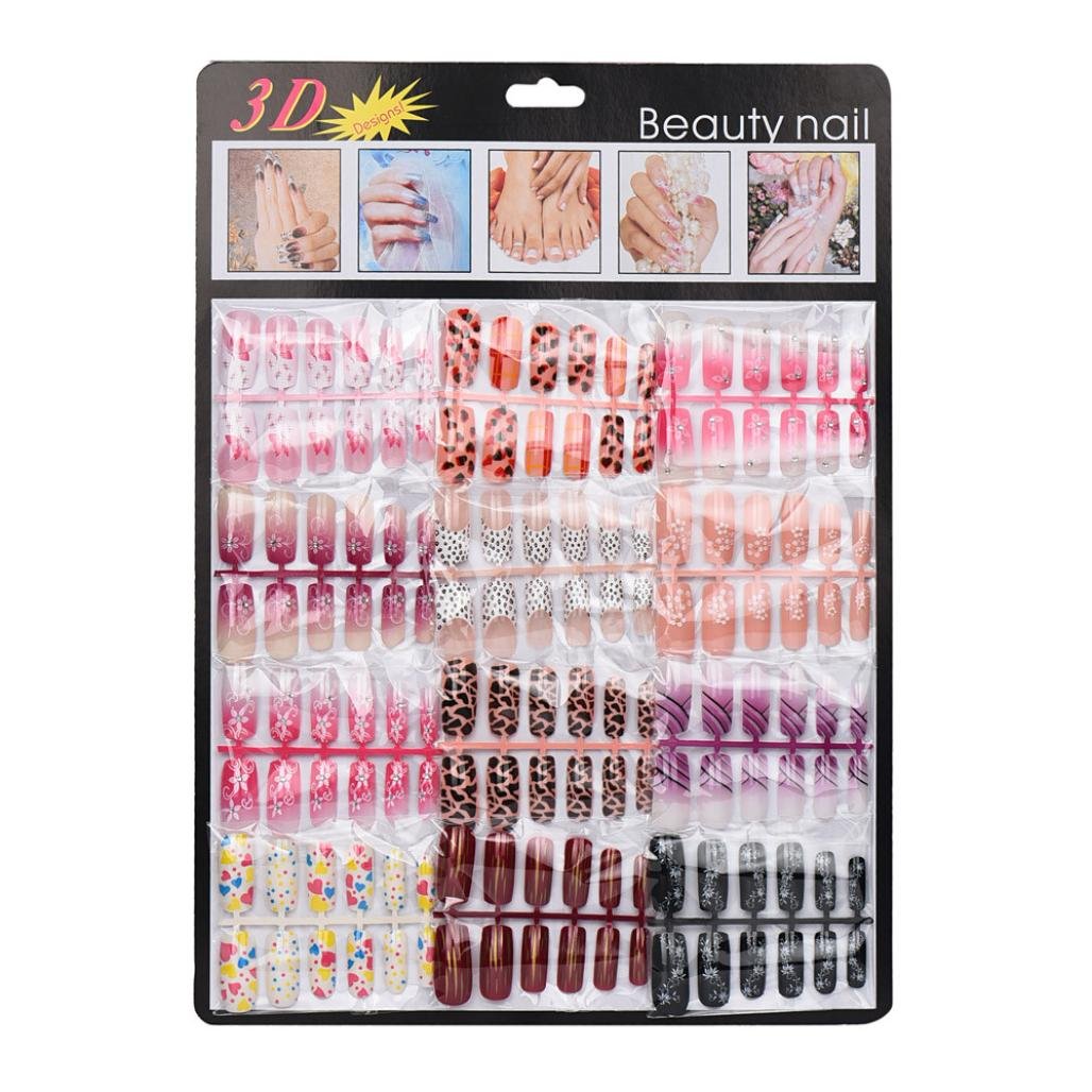 2016 Fake Nails!Elevin(TM)144pcs New Mixed Set False Nail