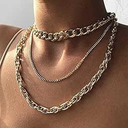 Your Always Charm Chunky Gold Necklace for Women