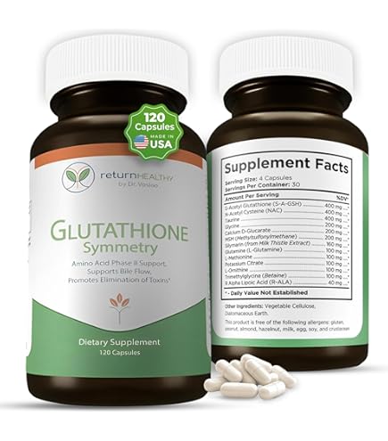 Amazon.com: Ancient Bliss S-Acetyl Glutathione Supplement – Plant-Based  Antioxidant Formula for Daily Wellness – 60 Vegan Capsules : Health &  Household
