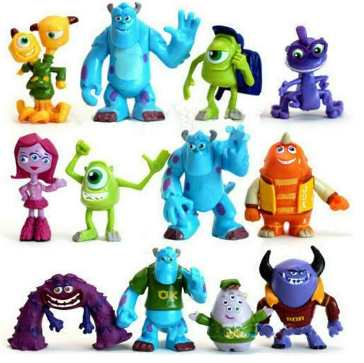 monsters inc mini figures