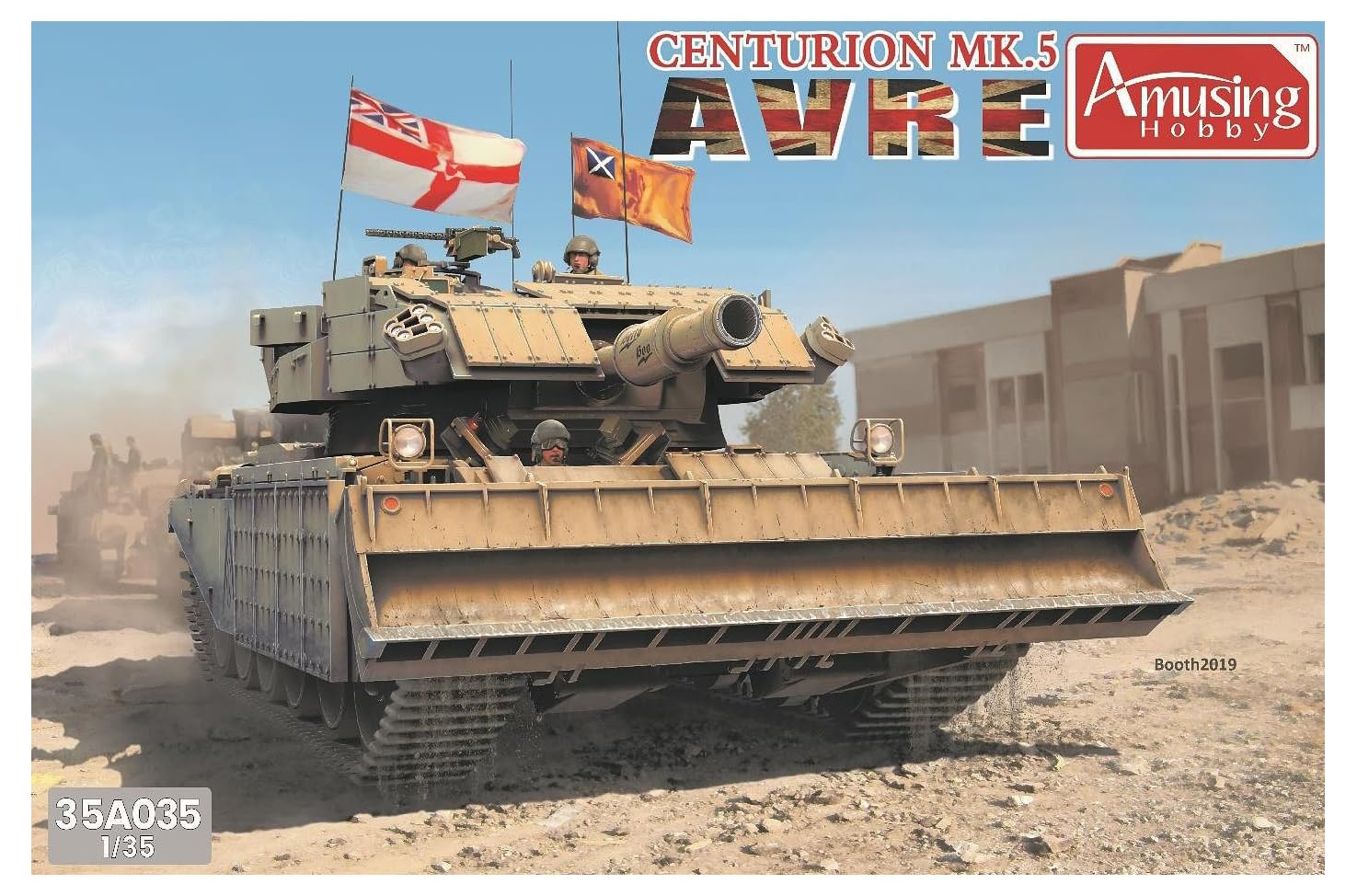 アミュージングホビー Amusing Hobby AH35A035 Centurion Mk.5 AVRE-1:35