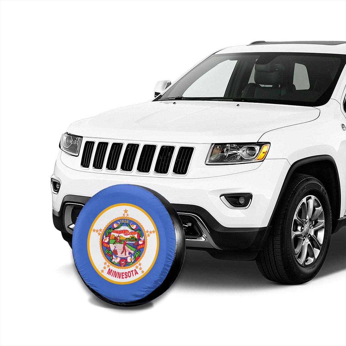 14,15,16,17 Inch Exterior Accessories POKLJIH Spare Tire Cover