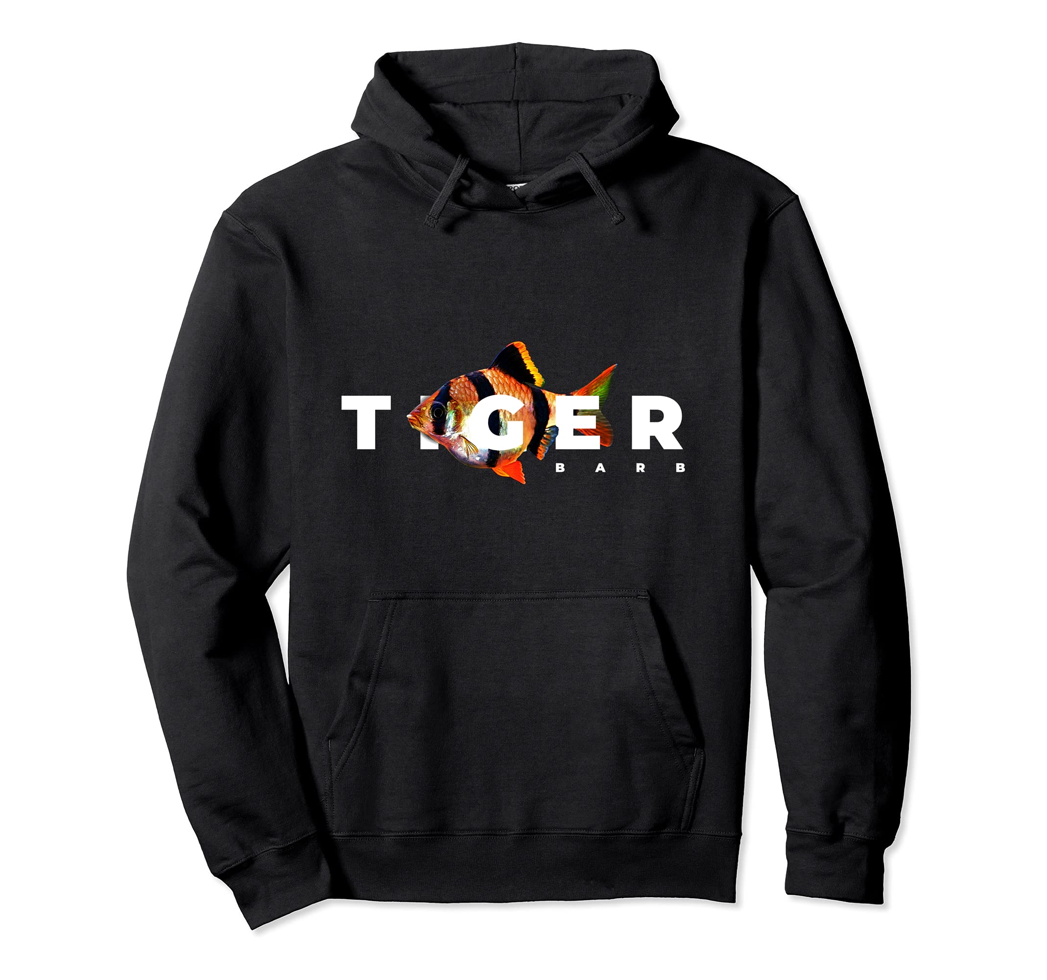 Tiger Barb Tropical Fisk Aquarium Pullover Hoodie