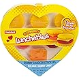 Lunchables Gummy Candy Cracker Stackers Heart Shaped Box Valentine's Day Gift