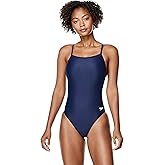 Speedo Women's Swimsuit One Piece PowerFlex Flyback Solid Adult Team Colors