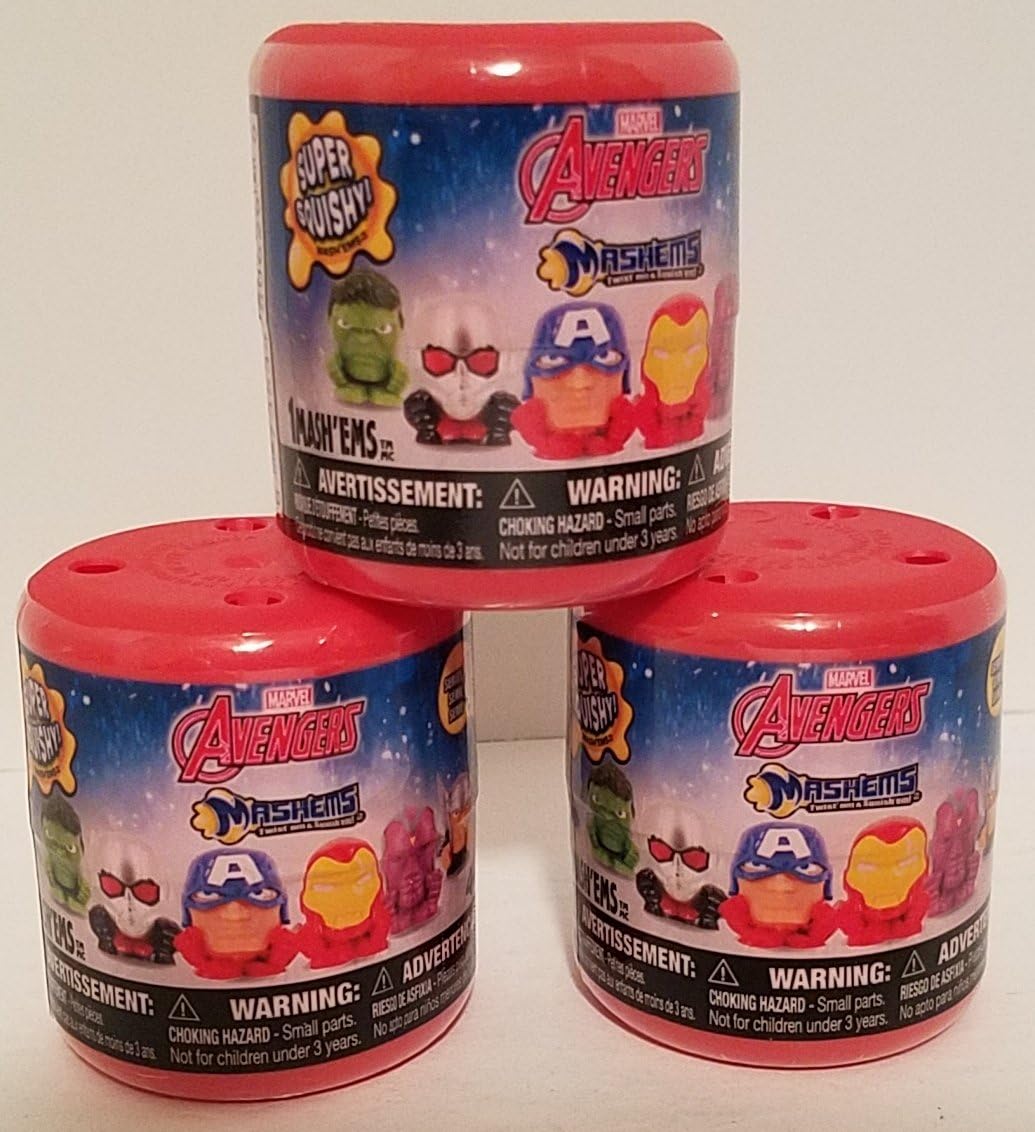 Marvel Avengers Licensed Mashems SERIES 4 Blind packs - 3 pack by T4K