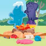 Play-Doh Bluey Goes Camping Playset with Campfire Tools - 397g 8 Colors view 6