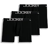 Jockey Men's Underwear ActiveStretch Midway Brief - 3 Pack