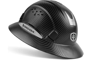 GREEN DEVIL Full Brim Hard Hat Vented Construction Safety Helmet OSHA Approved Cascos De Construccion ABS Work Hardhat for Me