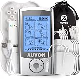 AUVON Rechargeable TENS Machine Muscle Stimulator 24 Modes 8 Pads view 1