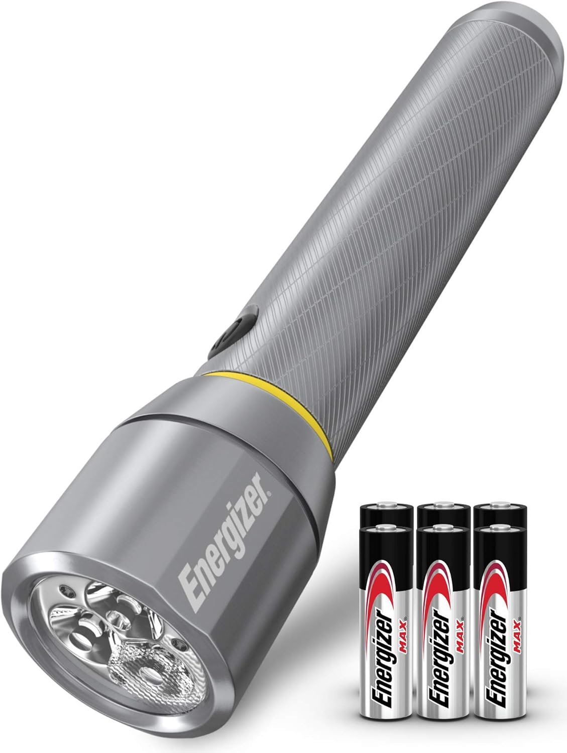 Energizer LED Metal Flashlight, 1300 Lumens: Sports & Outdoors