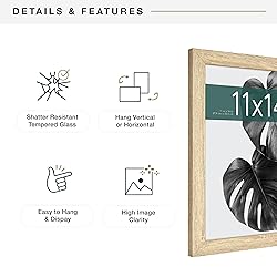 MCS Studio Gallery 11x14 Picture Frame Natural