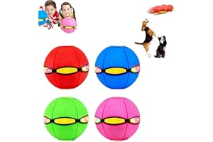 Magic Meta Ball, Magic Bouncing Ball with 6 Light, Gettoreach Glowing Pet Toy for Educational Body Exercise Reaction, Easy to