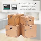 BANKERS BOX SmoothMove 100L Extra Large Moving Boxes Pack of 8 view 4