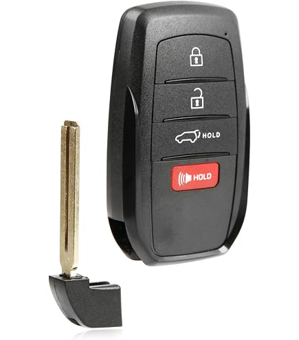 Genuine OEM Toyota 4Runner Smart Key Fob HYQ14FLA (2021-2022) – With Aftermarket Blade