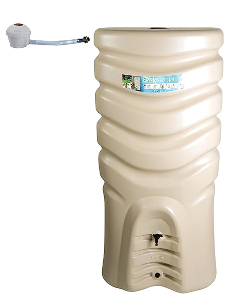 Eda Plastiques Recupo 550l Récupérateur Deau Beige