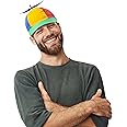 Vaulted Skulls & Co Propeller Hat | Rainbow Baseball Cap | Nerd Hat | Propellar Cap | Adjustable | Multicolor | One Size Fits All