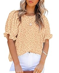 Dokotoo Womens Tops Summer Blouses and Tops Casual