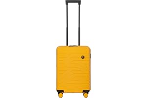 Bric's B|Y Ulisse 21-Inch Spinner - Luxury Carry-On Luggage With Spinner Wheels - Hard Shell Suitcases Made From Durable Polypropylene and Polycarbonate - Mango