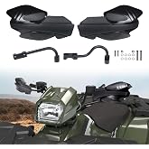CUSAUTV Handguards Compatible with 2007-2025 Polaris Sportsman Scrambler | 400/ 450/ 570/ 850/ XP 1000 Accessories, with Mount Brackets Kit, Handlebar Wind Guards, Replace #2876846/ 2879380, 2PCS