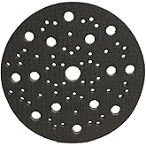 Mirka Interface Pad 6 Inch 67-Hole Hook &amp; Loop Grip, 0.39'' Thick, 5 Pack | Flexible Material Conforms to Contours for Smooth Finishing and Better Surface Contact on Rounded Edges and Uneven Profiles